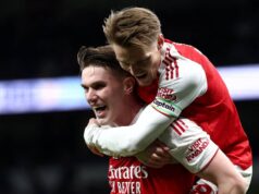 A estrela de £ 45 milhões teve seu melhor jogo pelo Arsenal x Spurs