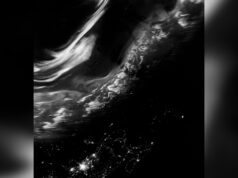 23 de fevereiro de 2026 O satélite espia a aurora boreal sobre a Islândia e o Canadá