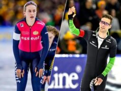 Veen e Hollaar foram os mais rápidos nos 500m. Os atletas olímpicos Conijn e Bosker começaram o NK entre os dez primeiros.