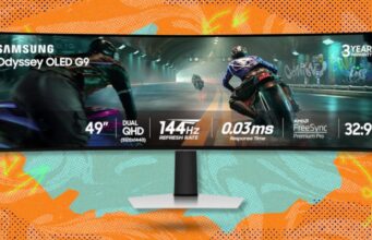 Melhor oferta de monitor de jogos ultralargo: Samsung Odyssey OLED G9 com desconto de US $ 500