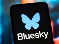 Como ativar o Bluesky no modo escuro?