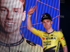“Foi uma curva de aprendizado íngreme. E isso vai aumentar’ – Visma-Lease a Bike insiste em não haver pressão extra sobre Matthew Brennan em Omloop Het Nieuwsblad, mesmo sem Wout van Aert