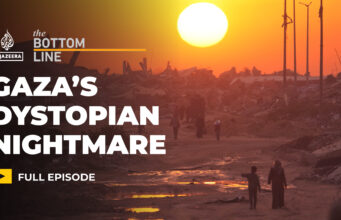 O pesadelo diário de Gaza versus a conversa dos EUA sobre cidades inteligentes alimentadas por IA | Donald Trump