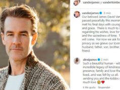Morre James Van Der Beek, ator de “Dawson’s Creek”