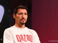 Reinado do título dos médios WBO de Janibak Aleem Khanoli suspenso por um ano