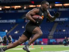 Treino NFL Combine RB de 2026: melhores notas e maiores risers