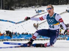 Sofrendo de uma lesão na costela, Jessie Diggins ganha medalha nos Jogos Olímpicos de Inverno de 2026