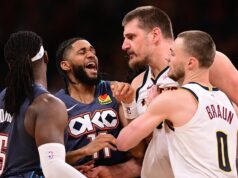 Nikola Jokić, do Nuggets, chama a ejeção de Lu Dort do Thunder como “desnecessária”