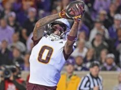 Locais de pouso de Jordyn Tyson: quais equipes devem ter como alvo o estado do Arizona no Draft de 2026 da NFL?