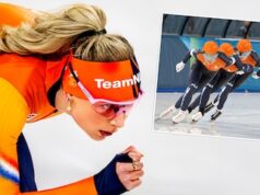 Como Joy Beune provavelmente se tornaria a Rainha do Gelo de Milão Mas agora tudo depende de uma corrida.