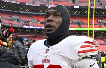 Keion White, do 49ers, levou um tiro no tornozelo em um incidente em São Francisco após o Super Bowl LX