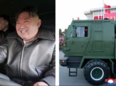 Novas fotos mostram líder norte-coreano exibindo mísseis com capacidade nuclear