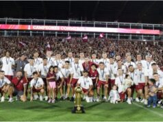 Todo Lanús recebeu a seus pés os vencedores da Taça dos Vencedores das Copas da América do Sul na Fortaleza da Rendição