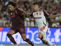 Lanús empatou em 0 a 0 com o Flamengo no jogo de ida da Recopa Sul-Americana