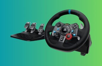 A Logitech está lançando o volante G29 por US$ 199,99 e já está rodando muito divertido