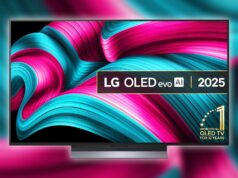 A enorme TV OLED LG Evo C5 de 77 polegadas caiu para US$ 1.575 no Dia do Presidente