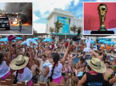 Comemorações das férias de primavera no México após o início da violência violenta do cartel