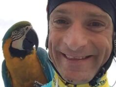 ‘Eles voaram juntos de novo’: 9 anos após a morte do ex-vencedor do Giro, seu amigo e papagaio Franky morreu em um incêndio
