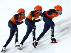 Os laranjas podem continuar sonhando com medalhas e avançar para as semifinais da perseguição por equipes.
