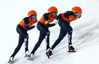 Os laranjas podem continuar sonhando com medalhas e avançar para as semifinais da perseguição por equipes.