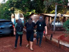 Eles prendem um traficante de drogas brasileiro em Misiones com base em um mandado de prisão internacional