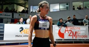 Femke Bol desistiu dos 600m em Liévin devido a lesão.