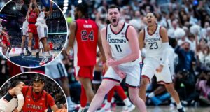 A seqüência de vitórias do St. John’s terminou horrivelmente, perdendo por 32 pontos para a UConn