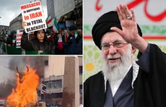 As mortes causadas pela repressão iraniana aos protestos atingiram pelo menos 7.000, dizem ativistas