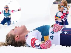 Jessie Diggins vive seu momento olímpico da maneira mais dolorosa possível