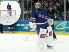 Equipe dos EUA apoia Jeremy Swayman após erro na estreia olímpica