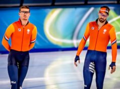 O atual campeão Kjeld Nuis foi o último holandês a competir nos 1500m olímpicos, com Jordan Stolz na final.