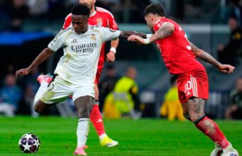 Nicolas Otamendi x Vinicius Junior, mais uma rodada acirrada no Bernabéu