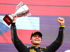 O vencedor da corrida de F2, Stanek, muda a Super Fórmula para corridas em condomínios