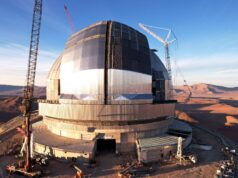 Esta gigantesca cúpula de metal irá obscurecer a fotografia verdadeiramente magnífica do telescópio em 16 de fevereiro de 2026.