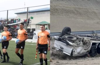 Um árbitro morreu em um acidente de carro quando voltava da direção de uma das finais de um amador regional