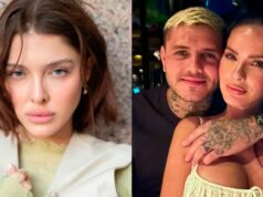 Sofia Gaunt falou com Mauro Icardi depois que surgiram rumores de fotos íntimas