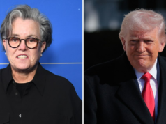 Rosie O’Donnell viaja secretamente para os EUA após deixar a presidência de Trump