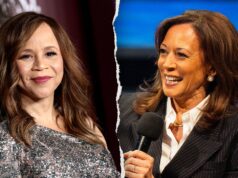Rosie Perez revela que prevê que Harris perderá e tentou alertar a campanha