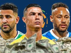 20 jogadores de futebol mais bem pagos do mundo 2025/26