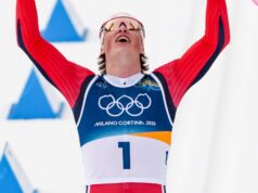 Klaebo faz história com sua sexta medalha de ouro nos Jogos Olímpicos de Inverno de 2026