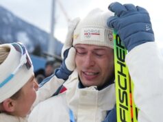 Biatleta norueguês chora diante das câmeras de TV após ganhar medalha de bronze nos Jogos: ‘Traí minha namorada’