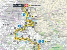 O percurso mais difícil, Paris-Roubaix Femmes, também se revela com pistas mais empedradas. e 3 novas rotas para 2026