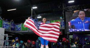 A americana Elana Meyers Taylor desafiou sua idade, ganhando sua primeira medalha de ouro olímpica