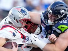 O primeiro tempo difícil de Drake Maye não foi o pior desempenho do Super Bowl QB