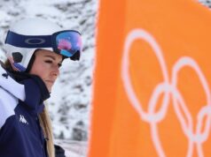 Lindsey Vonn revelou que seu cachorro morreu um dia após o acidente nas Olimpíadas