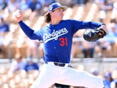 Tyler Glasnow, dos Dodgers, foi produtivo em sua primeira partida na primavera