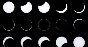 Fogo no Céu – Um eclipse solar anular transformou o Sol em um halo de fogo sobre a Antártica