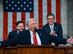 ‘A Força Espacial é meu bebê’: Trump elogia o papel militar no Estado da União, mas evita a tripulação lunar da Artemis 2