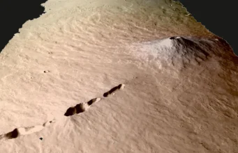 O vulcão do Jovem Marte esconde um poderoso motor de magma sob a superfície