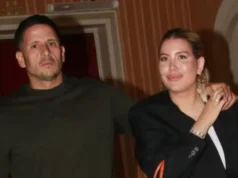 Wanda Nara e Martin Miguels deixaram todo mundo com inveja quando foram ao SHOW El Intransigente de Milão.